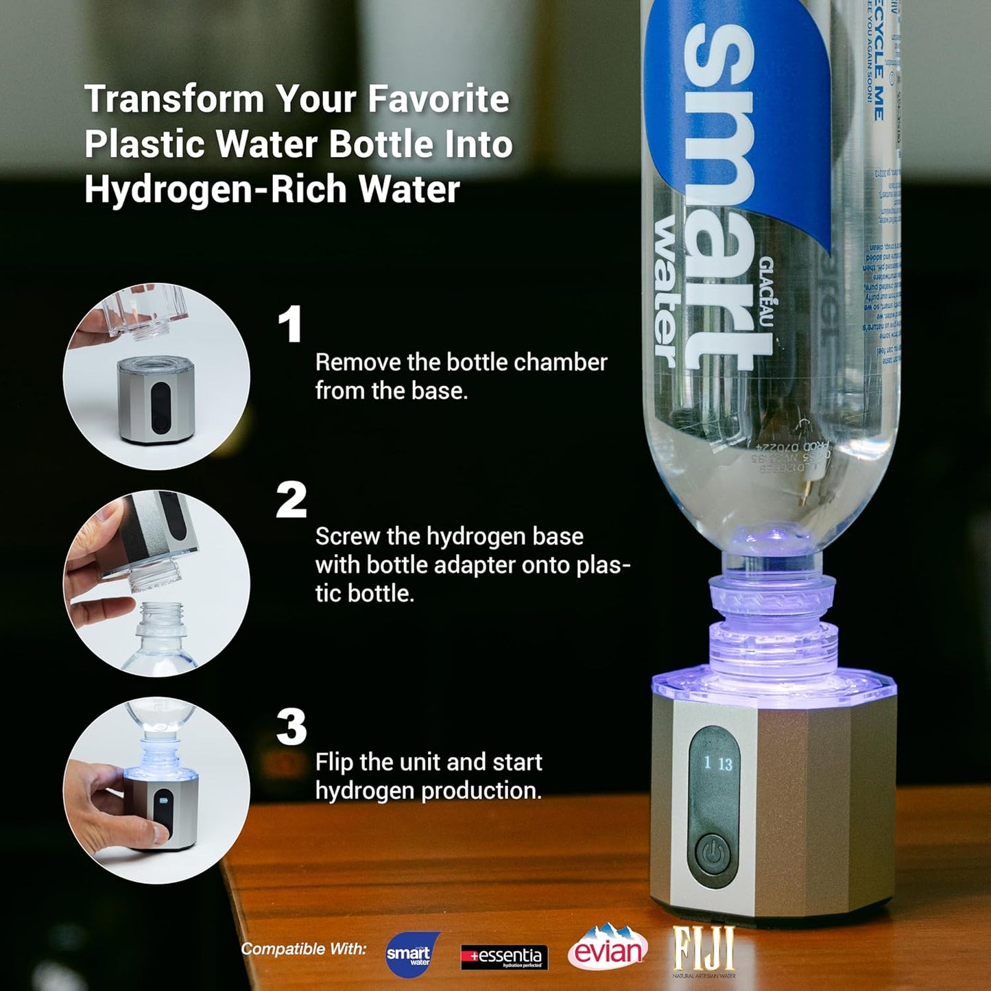 H2ydrate - Hydrogen Water Bottle